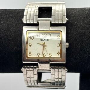 Silver Narmi Cuff Watch